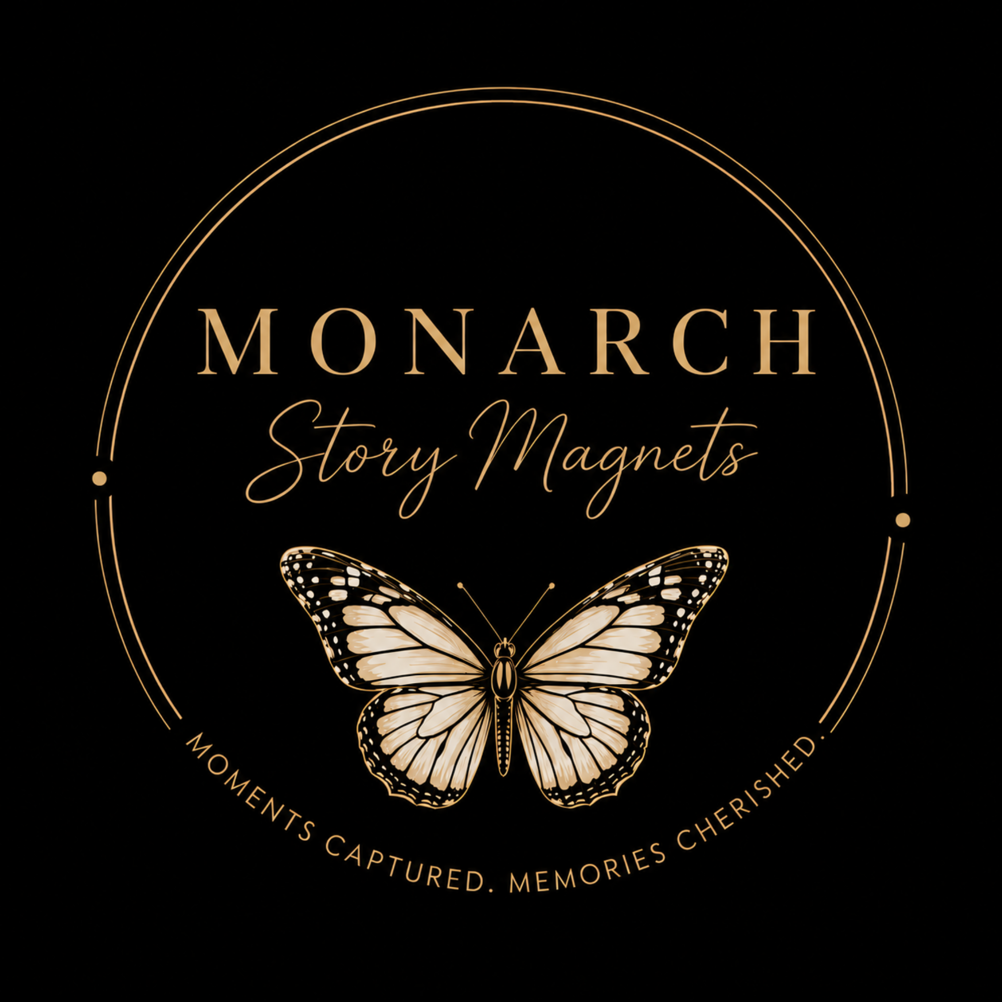 Monarch Story Magnets